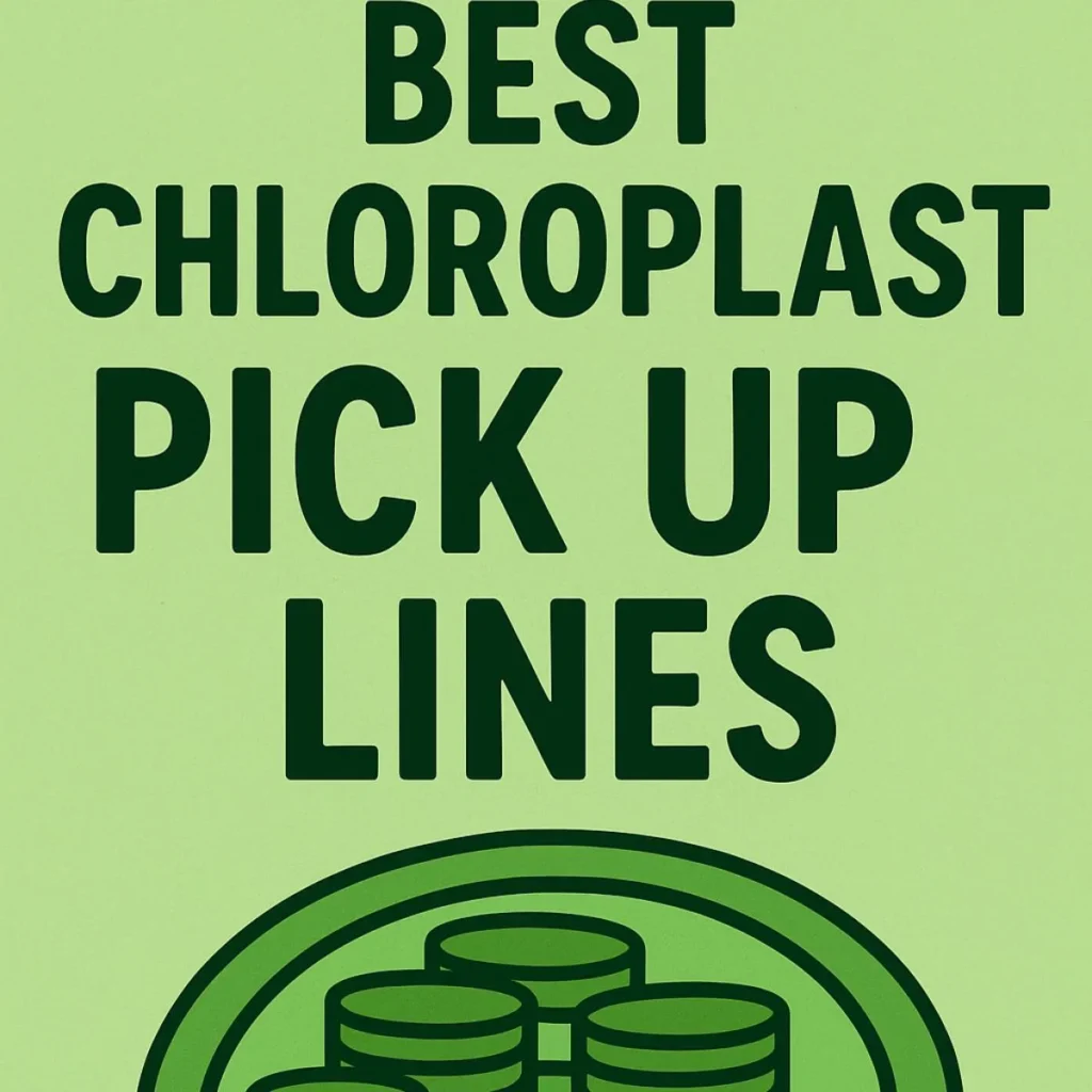 Best Chloroplast Pick Up Lines