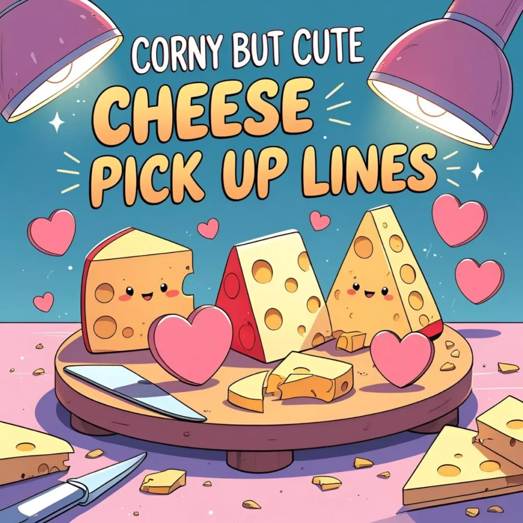 Corny But Cute Cheese Pick Up Lines