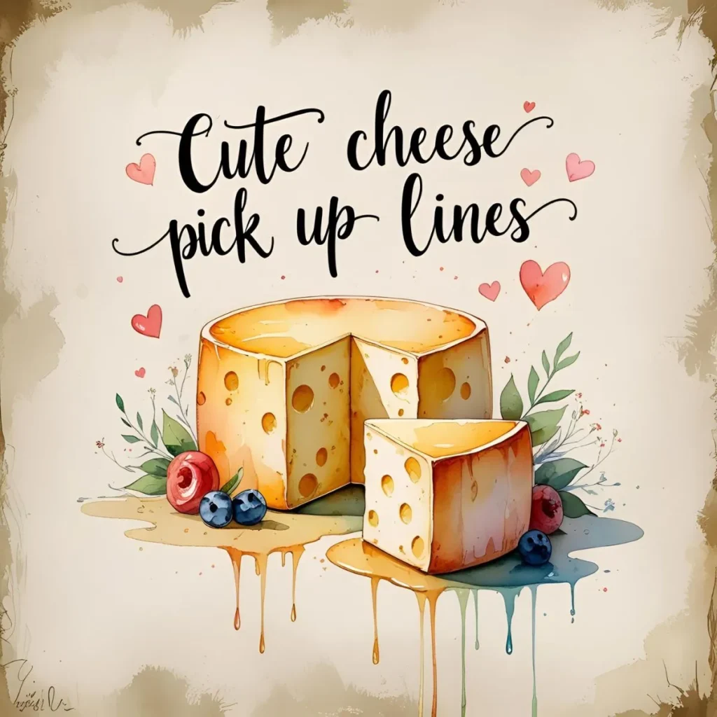Cute Cheese Pick Up Lines