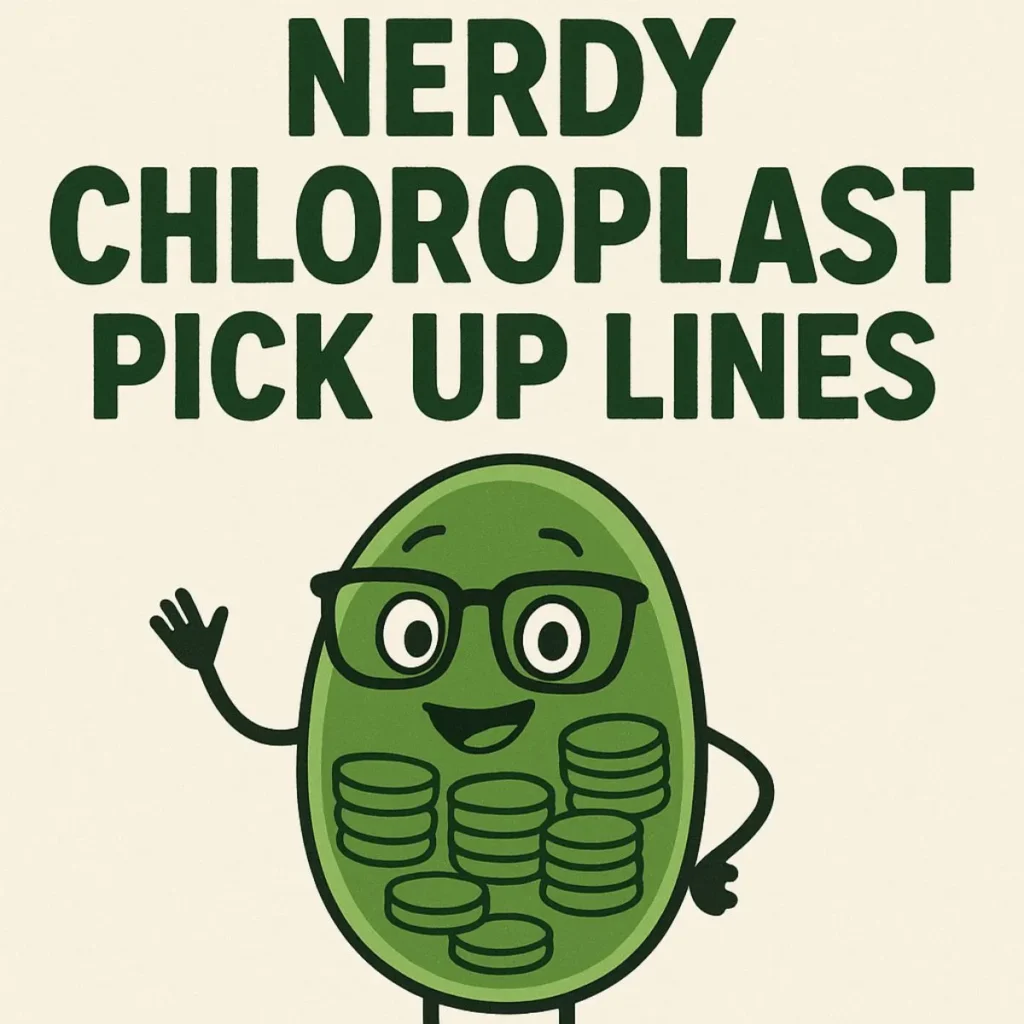 Nerdy Chloroplast Pick Up Lines