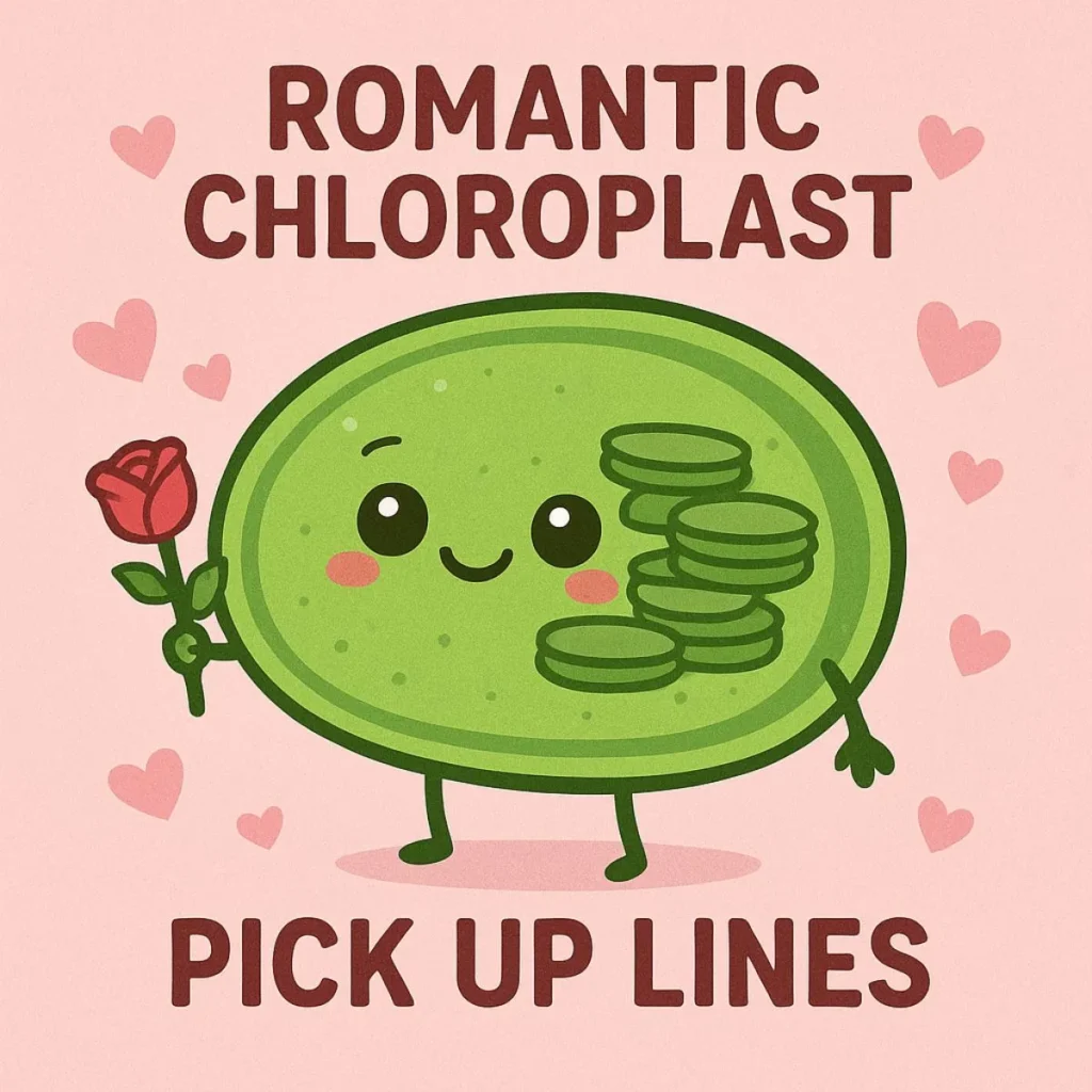 Romantic Chloroplast Pick Up Lines