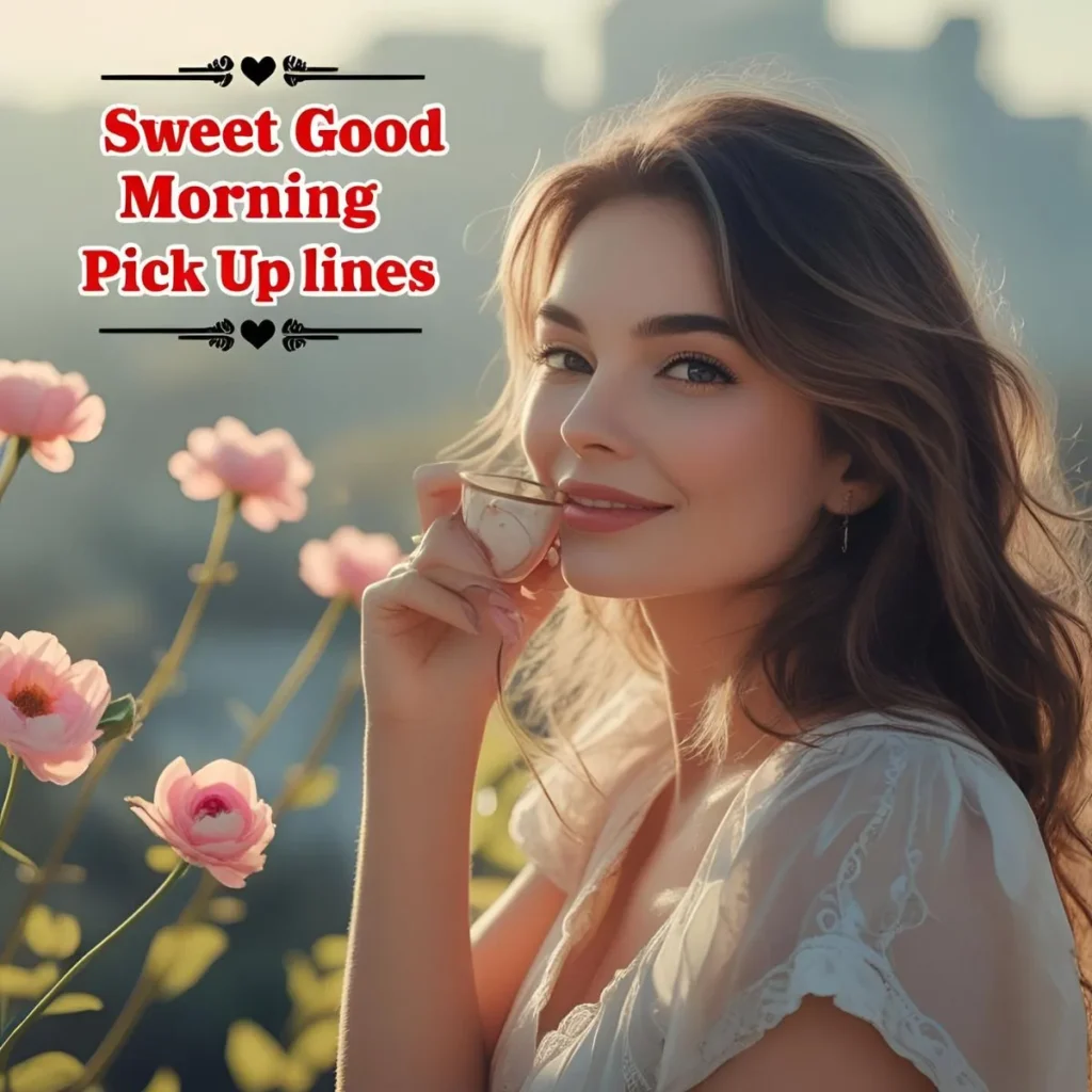 Sweet Good Morning Pick Up Lines for Texts
