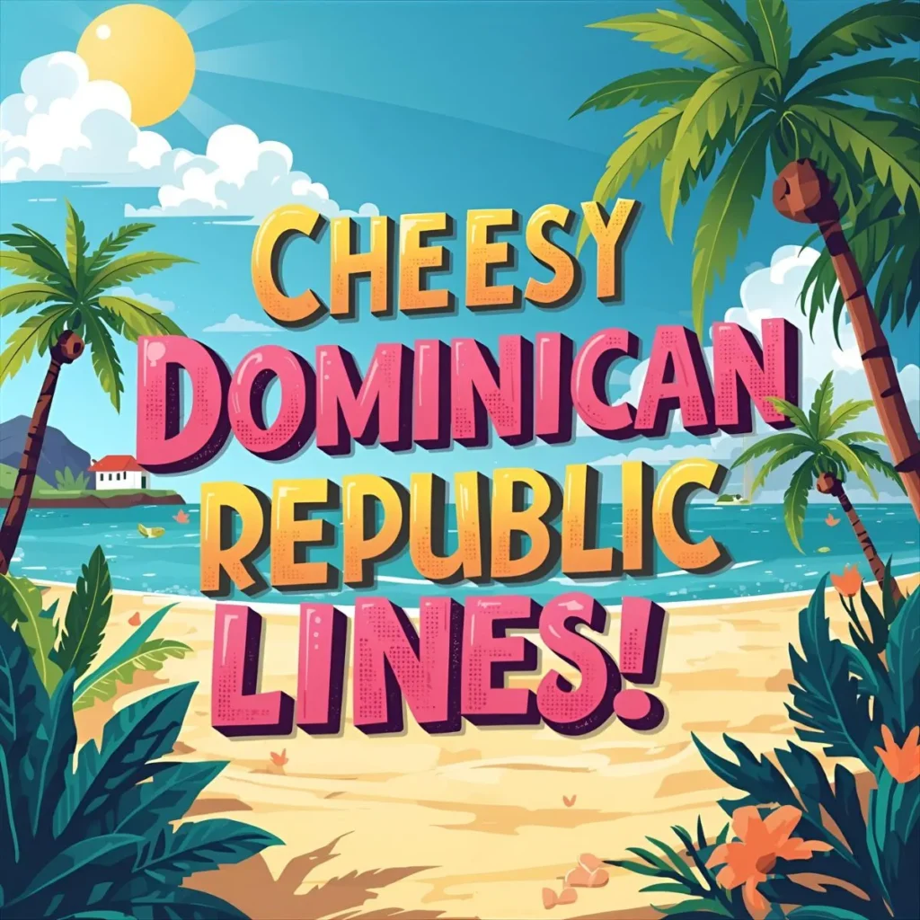 Cheesy Dominican Republic Pick Up Lines