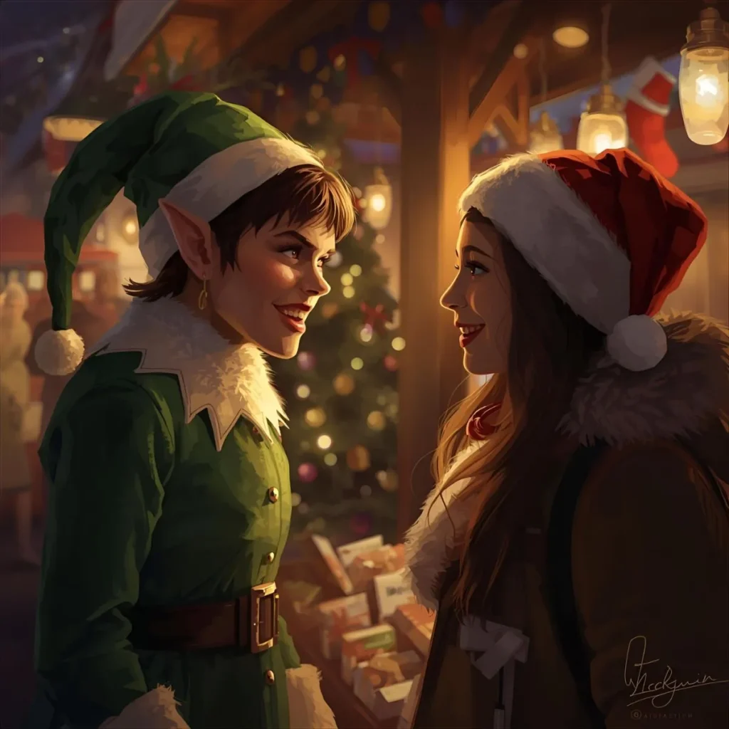 Christmas Elf Pick Up Lines