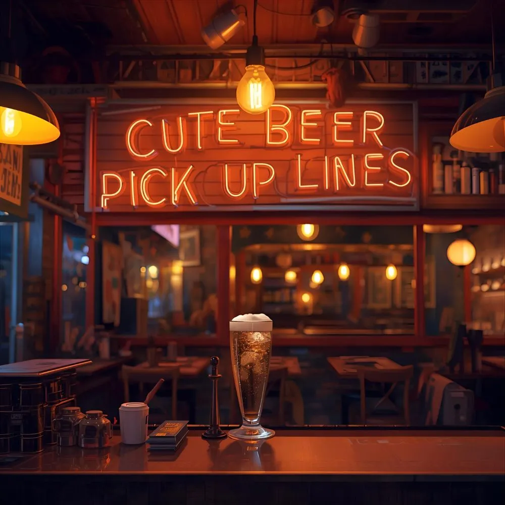 Cute Beer Pick Up Lines