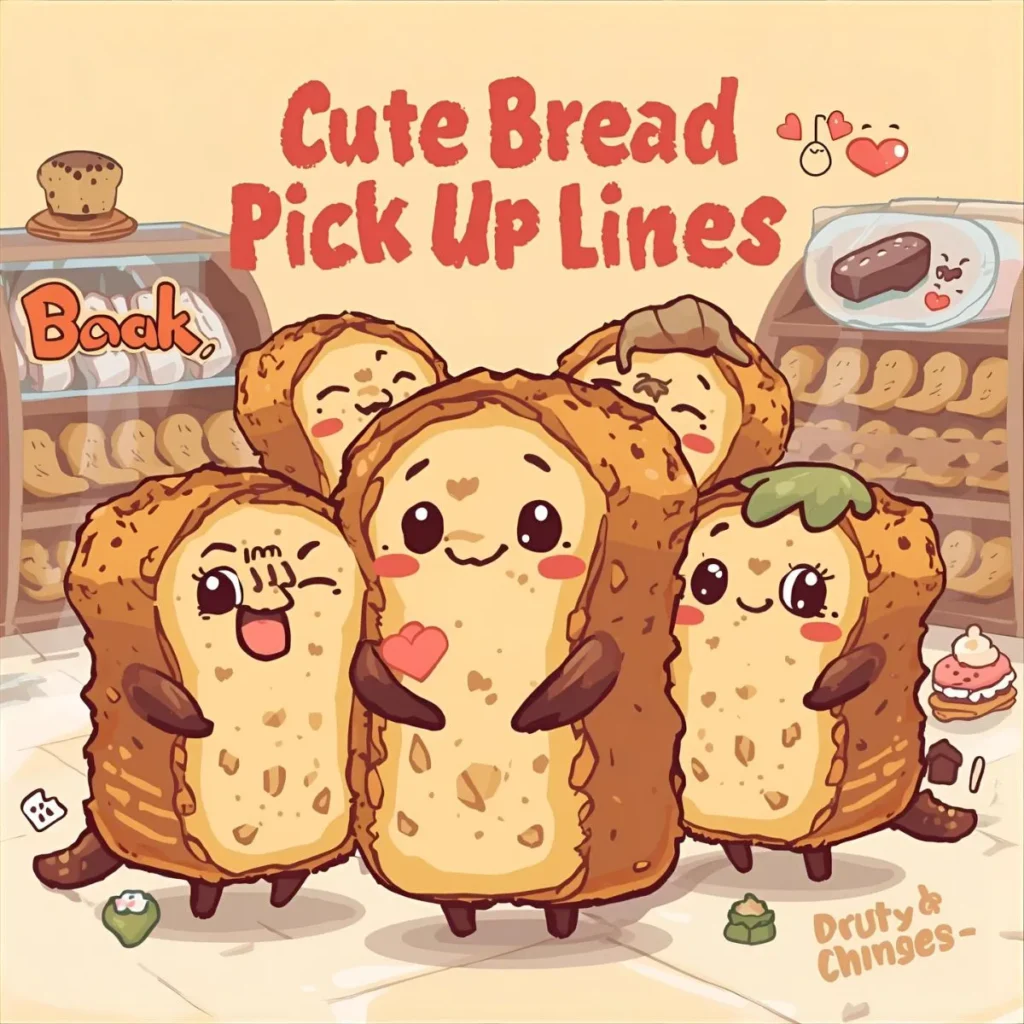 Cute Bread Pick Up Lines
