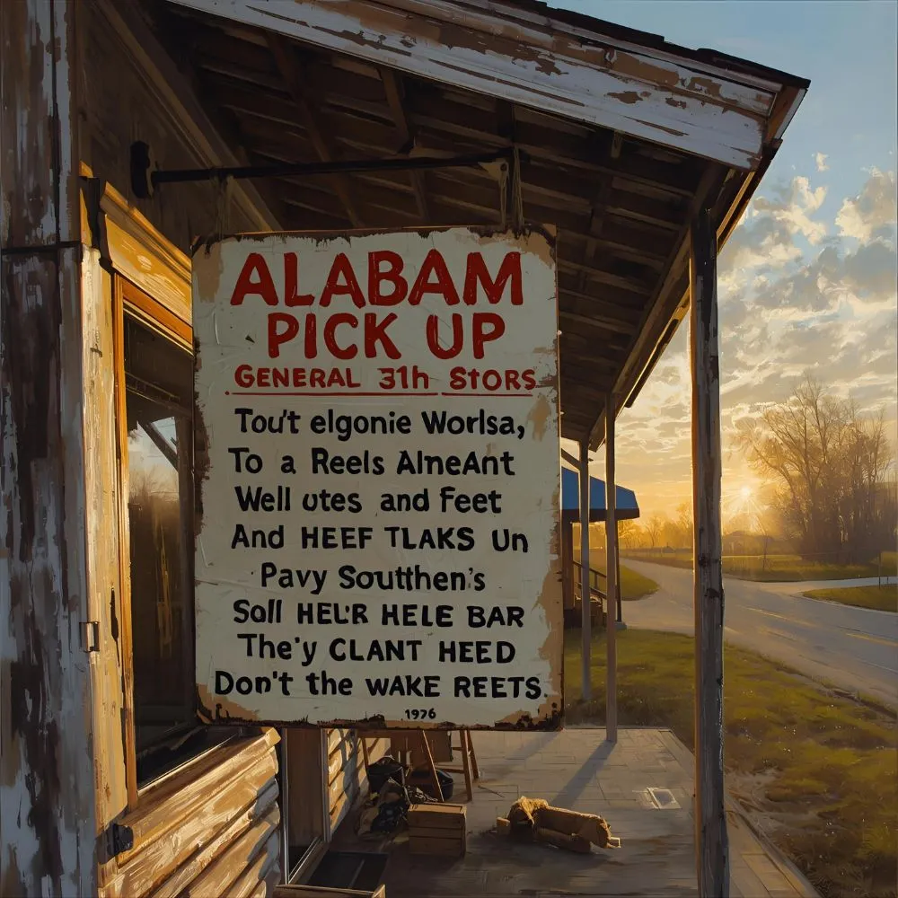 Funny Alabama Pick Up Lines