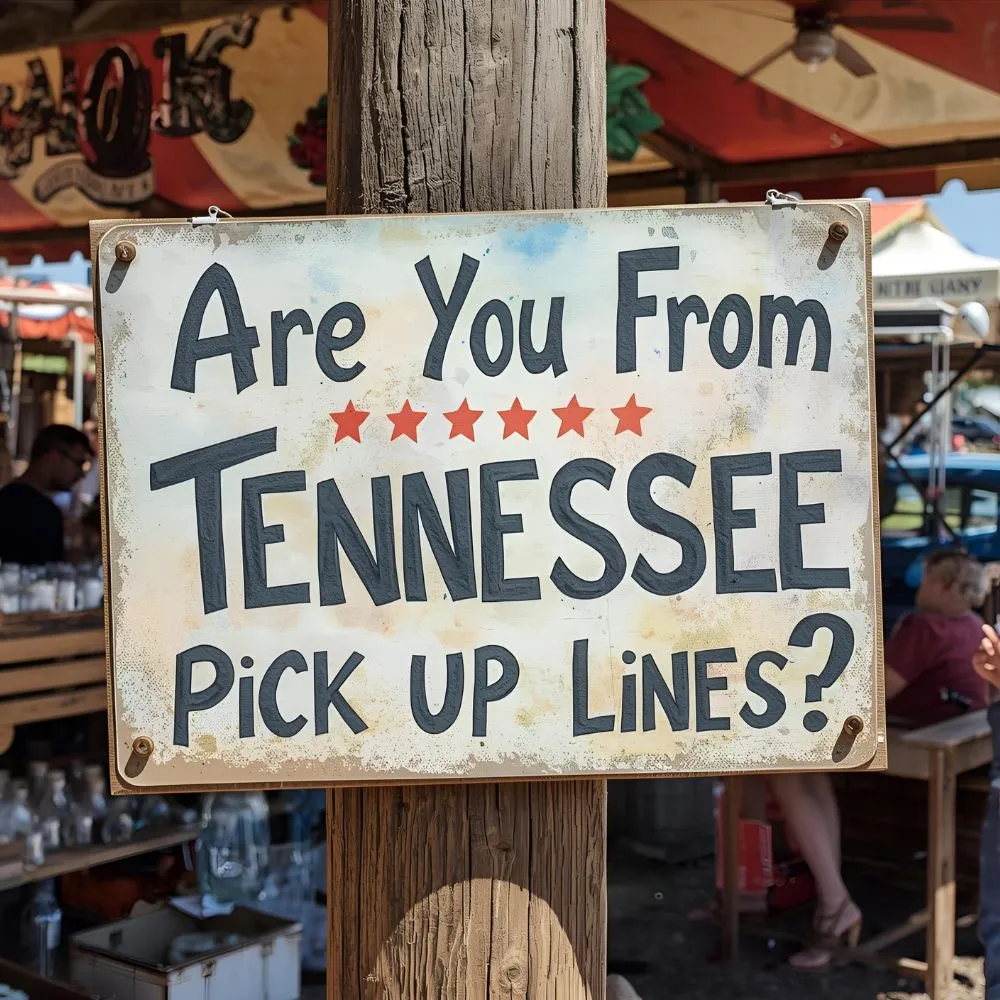 Funny Are You From Tennessee Pick Up Lines