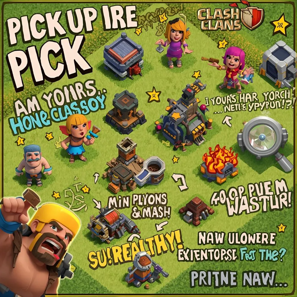 Funny Clash of Clans Pick Up Lines