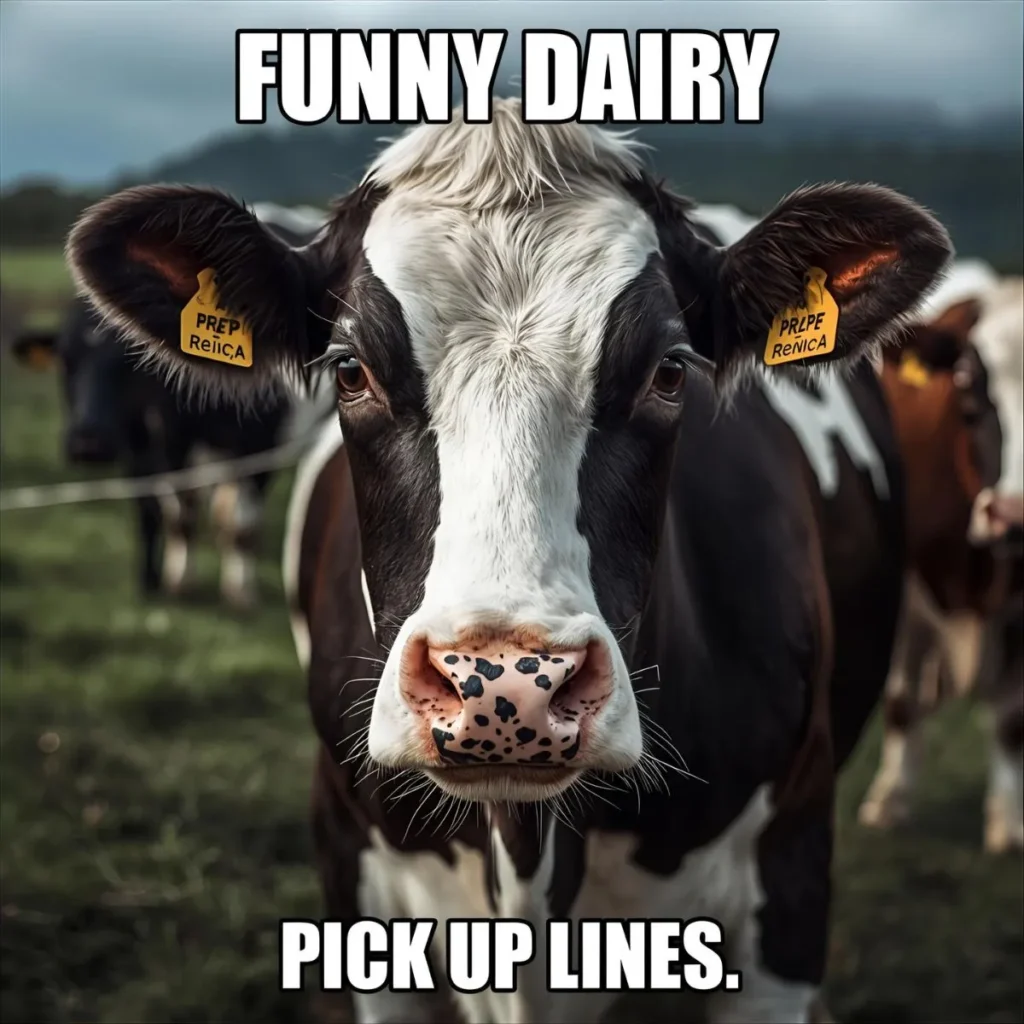 Funny Dairy Pick Up Lines