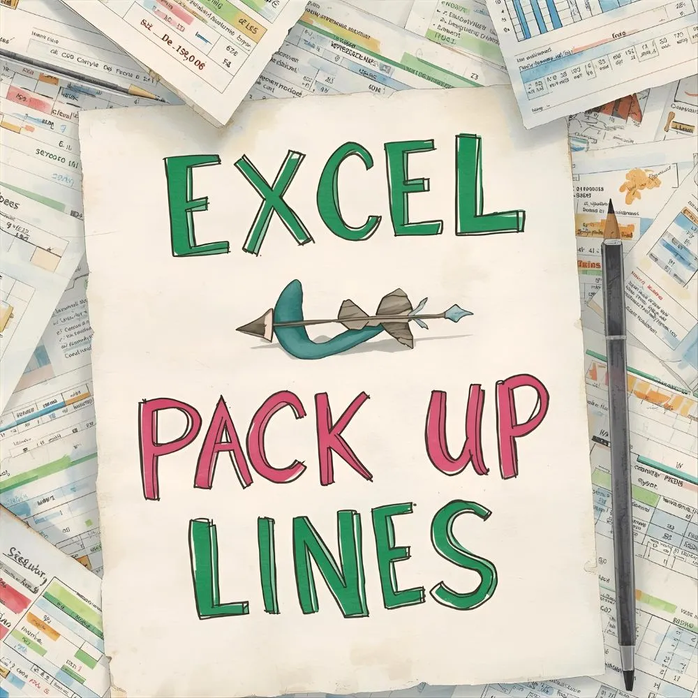Funny Excel Pick Up Lines