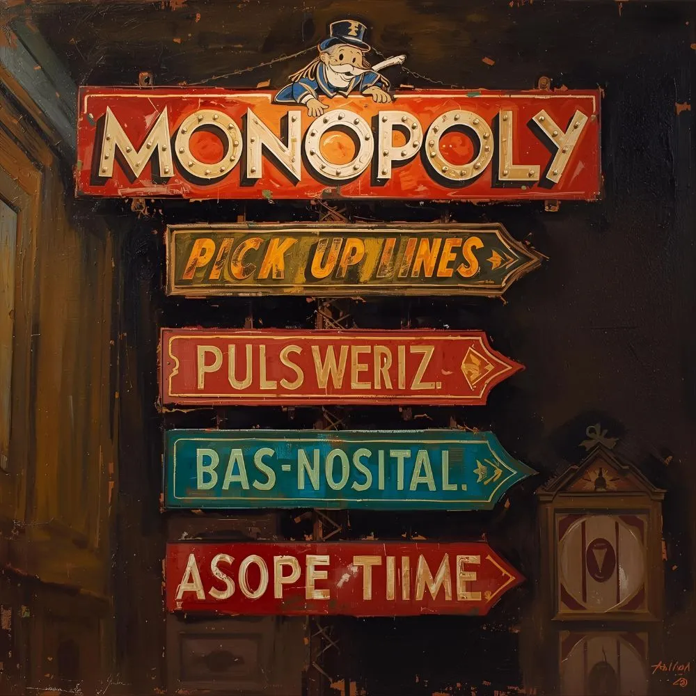 Monopoly Pick Up Lines