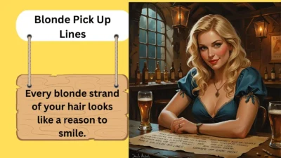 Blonde Pick Up Lines