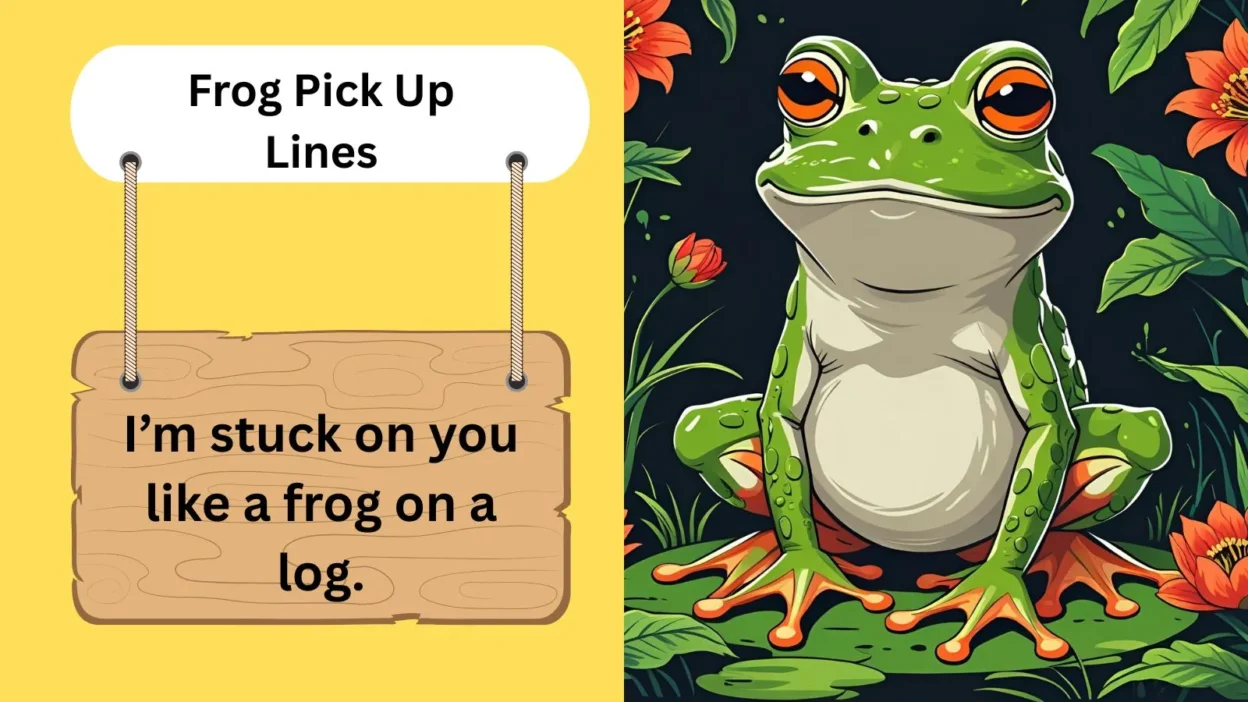 Frog Pick Up Lines