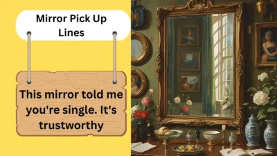 Mirror Pick Up Lines