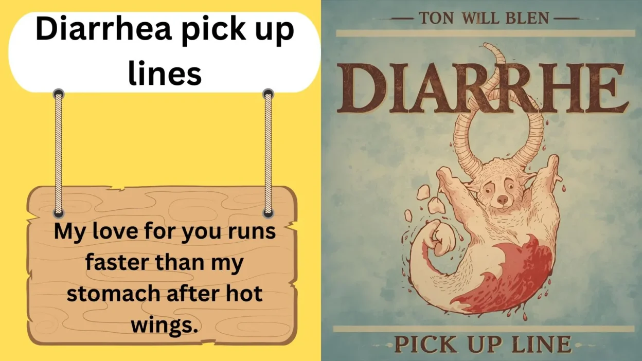 Diarrhea pick up lines