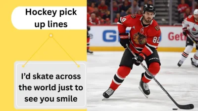 Hockey pick up lines