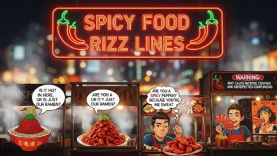 Spicy Food Rizz Lines