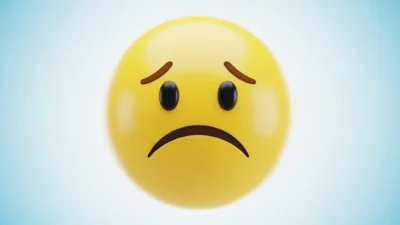 what does upside down smiley face mean