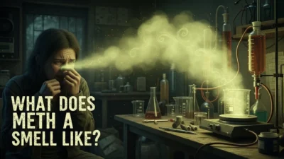 what does meth smell like