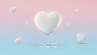 what does the white heart emoji mean