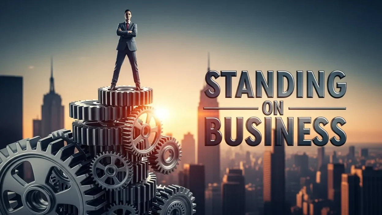 what does standing on business mean