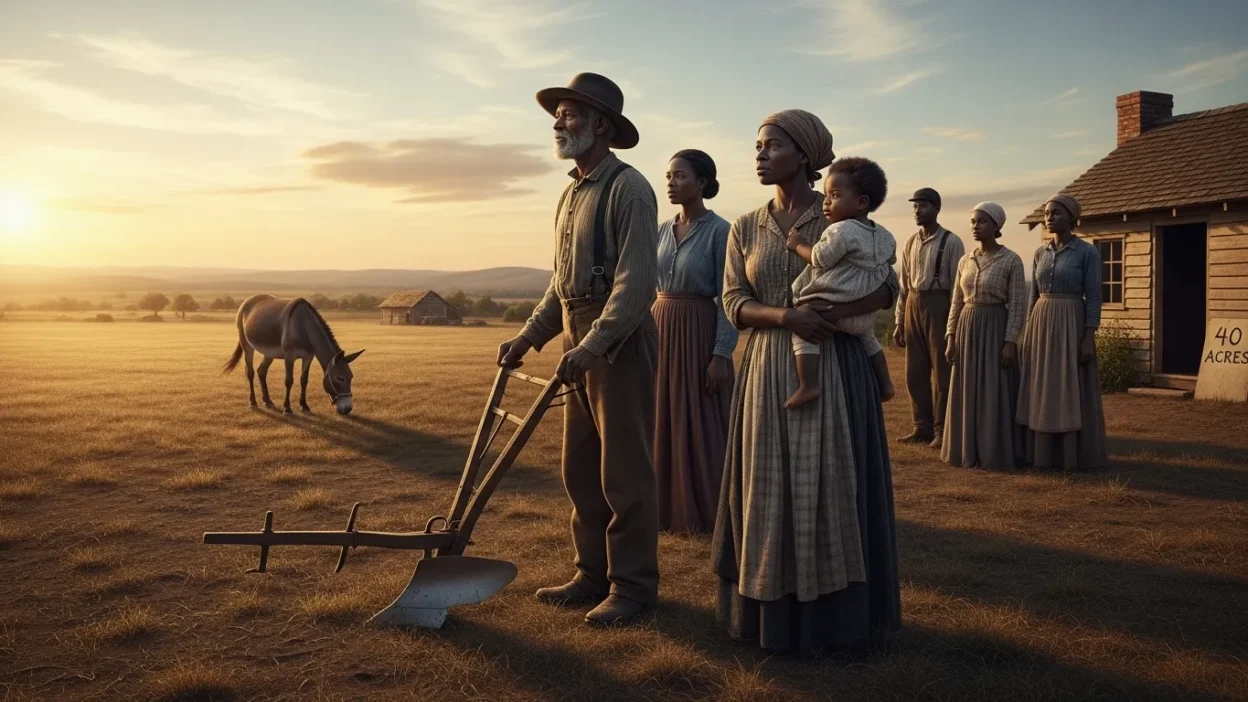 what does 40 acres and a mule mean