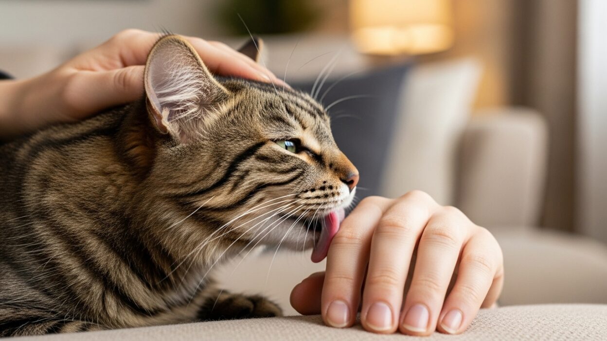 What Does It Mean When a Cat Licks You