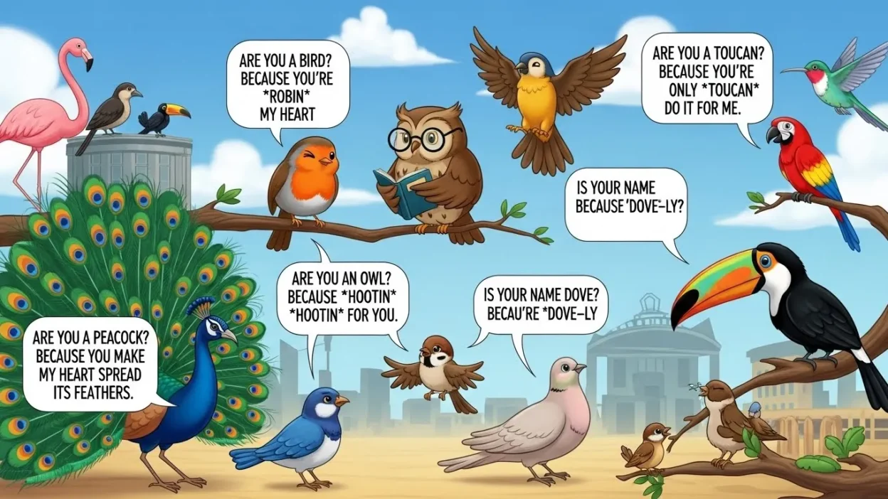 Bird Puns and Rizz Lines