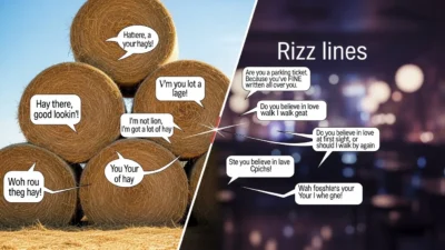 Hay Puns and Rizz Lines