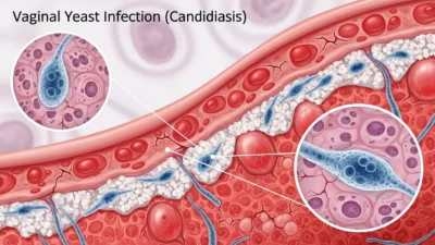 what does a yeast infection feel like