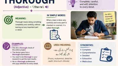 thorough meaning